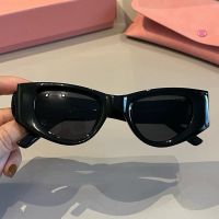 Miu Miu 2403 Cat-Eye Sunglasses In Acetate Black