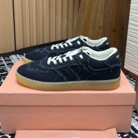 Miu Miu 5E325E Sneakers Women Denim Navy Blue
