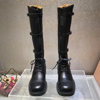 Miu Miu 5W315E Boots Women Leather Black