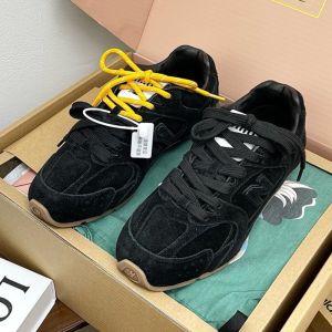 Miu Miu X New Balance 5E165E 530 SL Sneakers Unisex Suede Black
