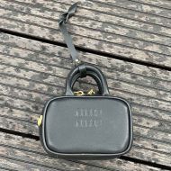 Miu Miu Micro Beau Bag In Leather Black